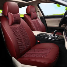 Load image into Gallery viewer, CARTAILOR Car Seat Cover PU Leather for Hyundai Santa fe 2010 2013 Seat Covers Cars Accessories for Car Seats Protector Ice Silk