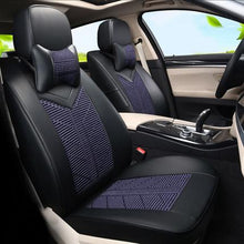 Load image into Gallery viewer, CARTAILOR Car Seat Cover PU Leather for Hyundai Santa fe 2010 2013 Seat Covers Cars Accessories for Car Seats Protector Ice Silk